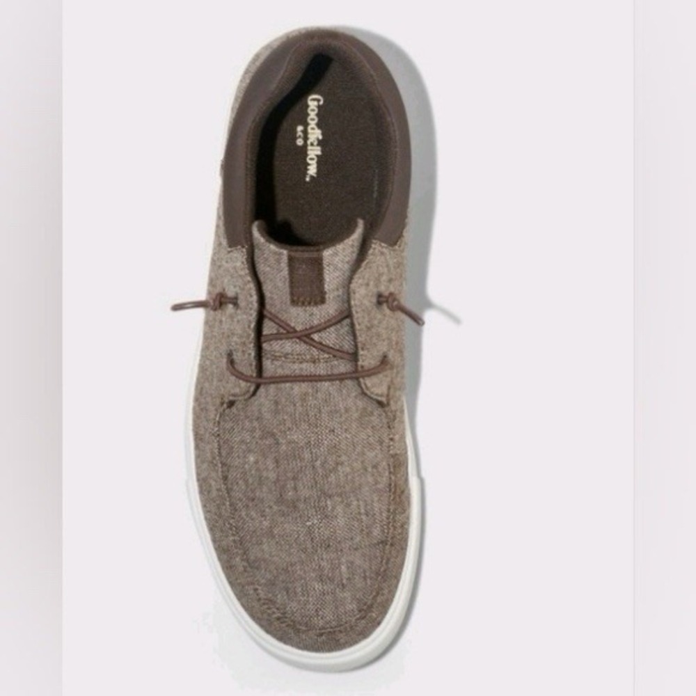 New! Goodfellow & Co Men's -Size 12 Brown Baylor Beach Sneaker Shoe Memory Foam
